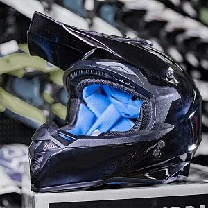 Шлем кроссовый ROCKOT RM-217 Dark GL