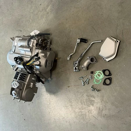 Двигатель 125см3 153FMI YX 125 механика, 4ск., нижний стартер DRIVEPARTS