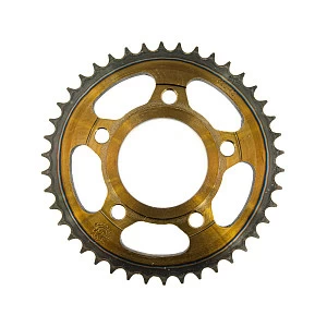 Звезда ведомая стальная 428-42T d-64mm, 5 болтов крепл., с проточкой  SM-PARTS